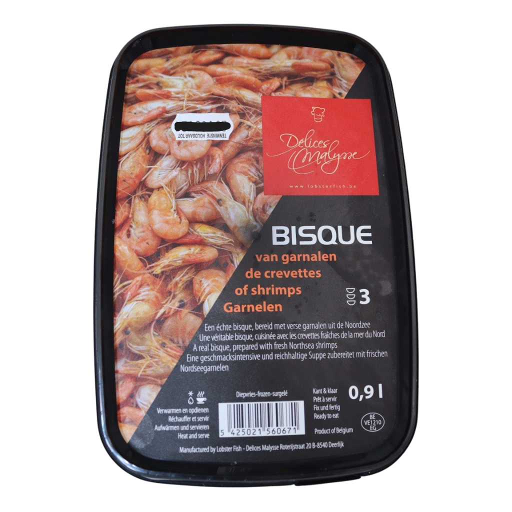 Garnalen Bisque 0,9L DIEPVRIES
