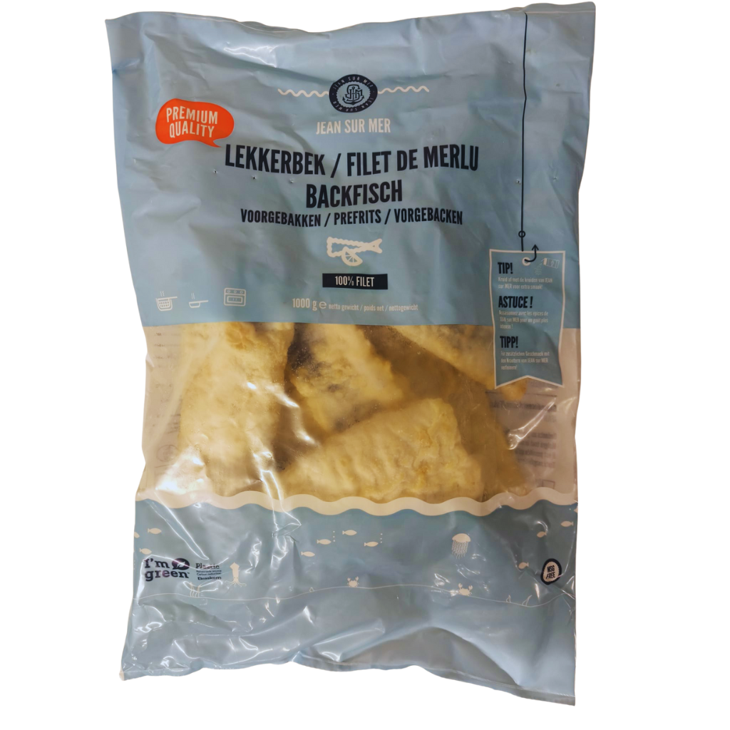 Lekkerbek van Heekfilet (6 stuks)