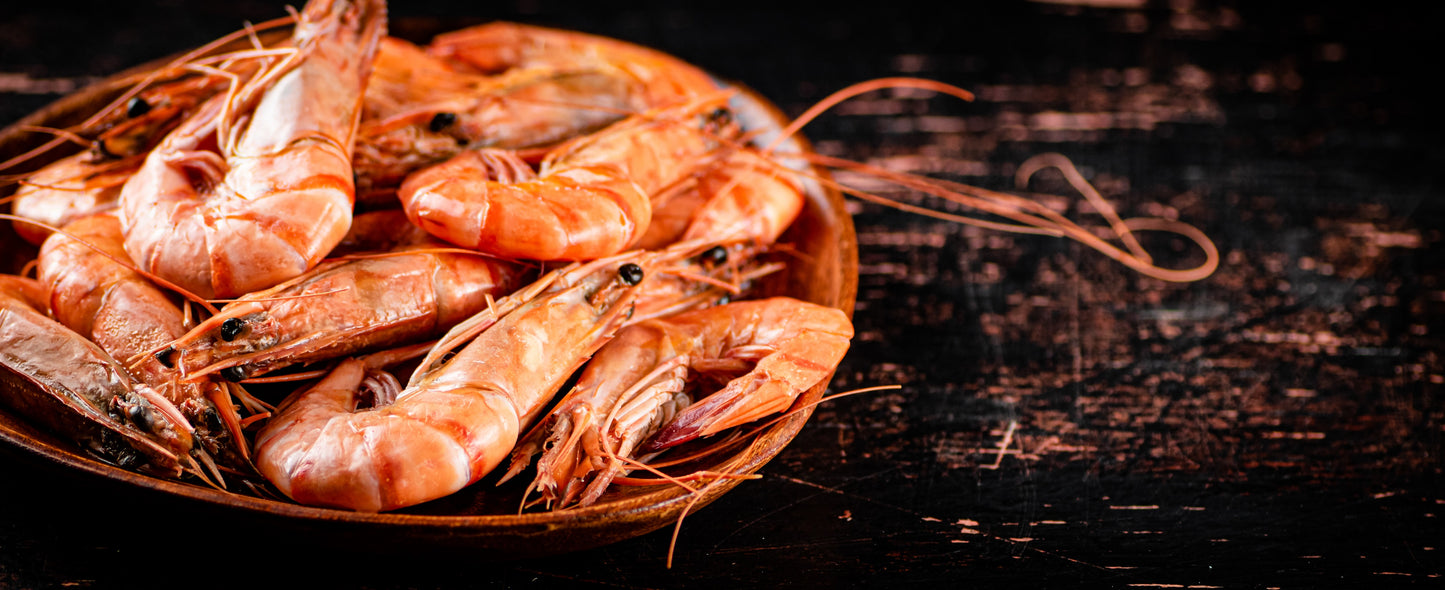 Gamba's gekookt (2kg) DIEPVRIES