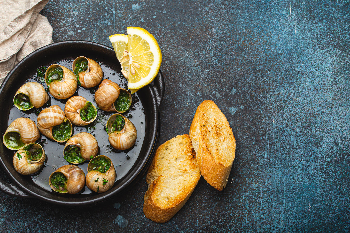 Escargots met kruidenboter