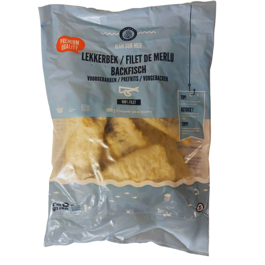 Lekkerbek van Heekfilet (6 stuks)