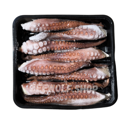 Octopus tentakel gekookt