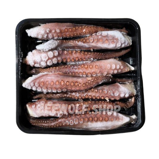 Octopus tentakel gekookt